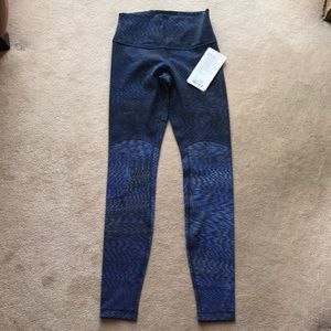 Lululemon Wunder Under HR Tight Blocked NWT